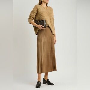 Eileen Fisher Pleated Midi Skirt